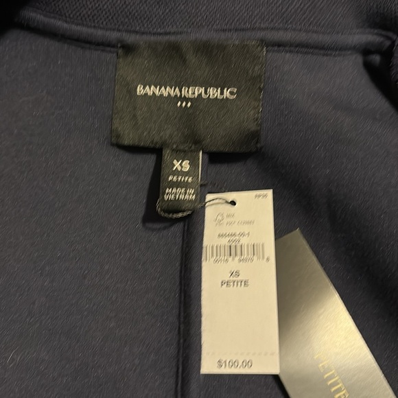 NWT! Banana Republic Factory Knit Pique Blazer - Picture 2 of 6